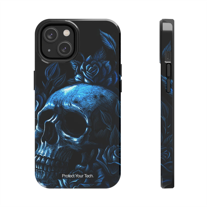 Blue Skull Tough iPhone/Samsung Case