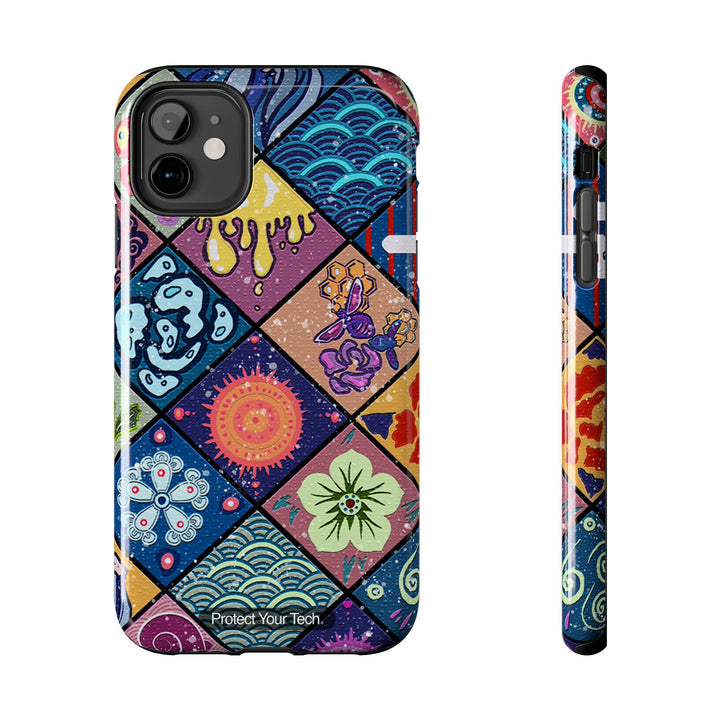 Art Grid Tough iPhone/Samsung Case