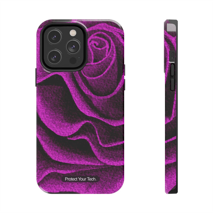 Pink Rose Tough iPhone/Samsung Case