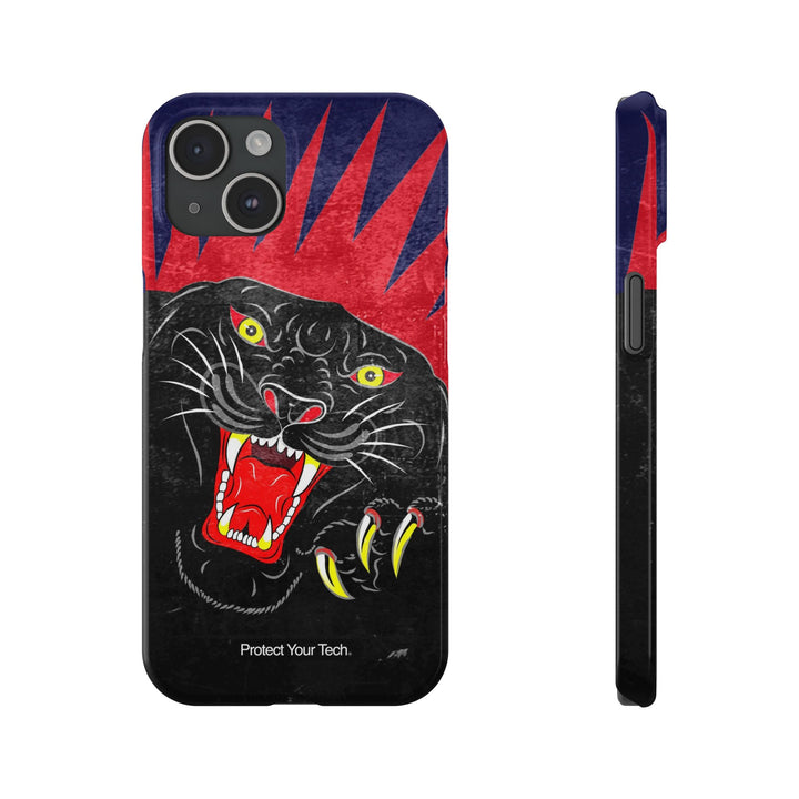 Panther Hunt Slim iPhone Case