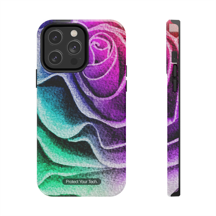Multi Colored Rose Case-Mate Tough iPhone Case