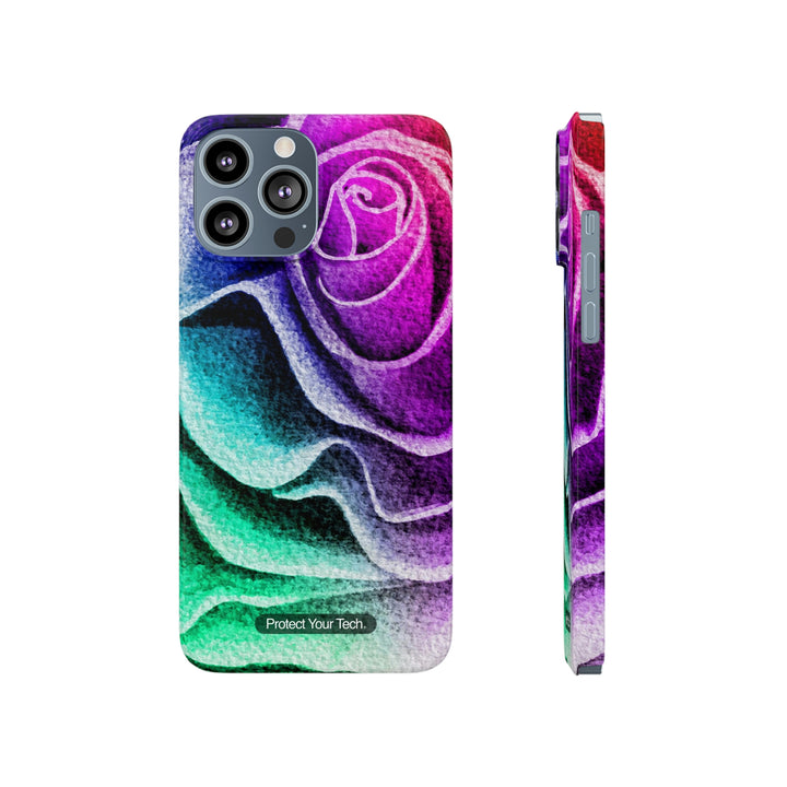 Multi Colored Rose Case-Mate Barely There iPhone Case