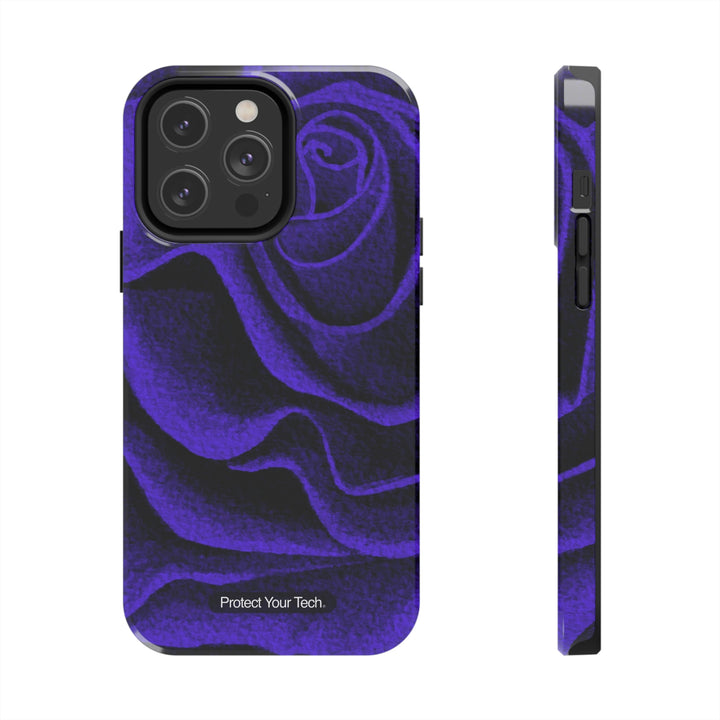 Purple Rose Case-Mate Tough iPhone Case