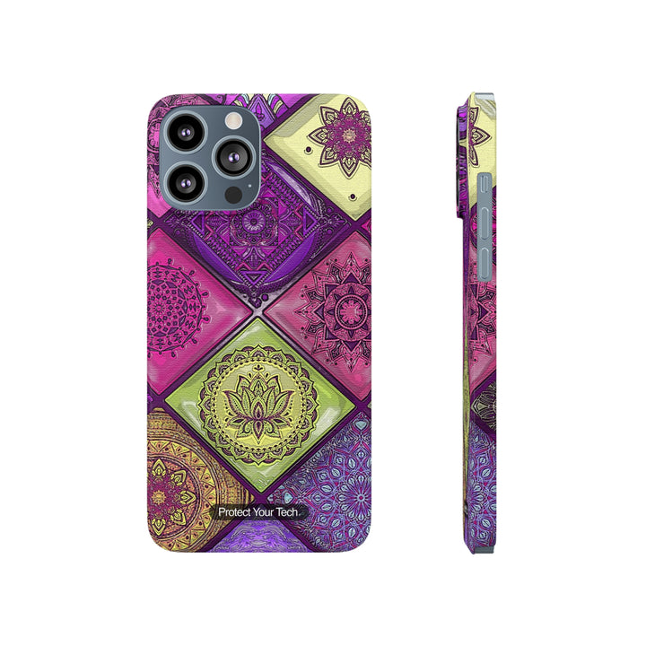 Mandala Grid Case-Mate Barely There iPhone Case