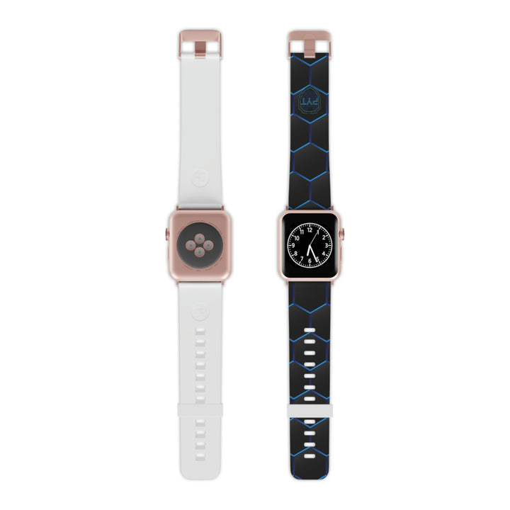 Blue Honeycomb Watch Band for Apple Watch