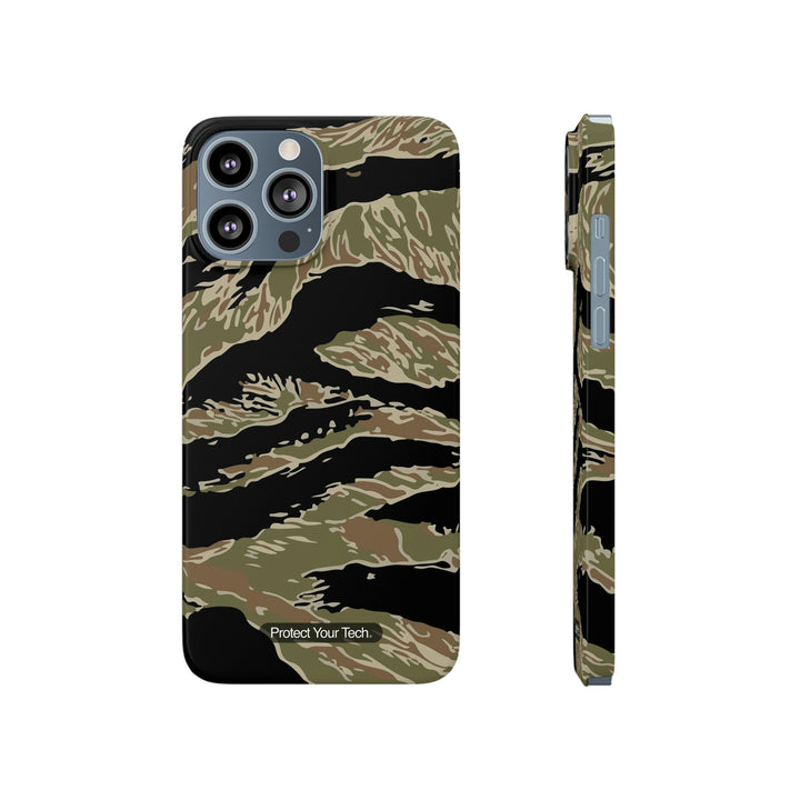 Tiger Camo Animal Print Case-Mate Barely There iPhone Case