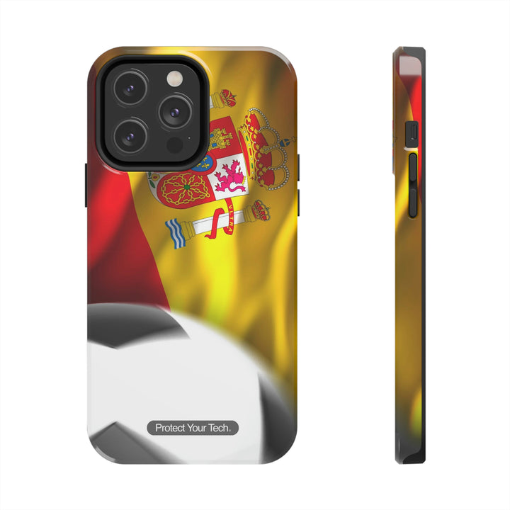 Spain Flag World Cup Case-Mate Tough iPhone Case