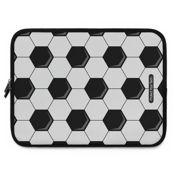 Futbol Pattern Laptop Sleeve