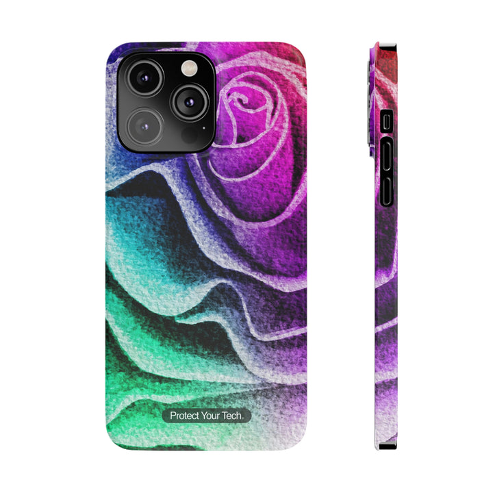 Multi Colored Rose Case-Mate Slim iPhone Case