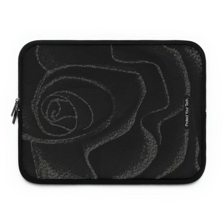 Black Rose Laptop Sleeve