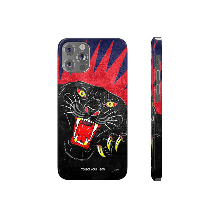 Panther Hunt Tattoo Art Case-Mate Barely There iPhone Case