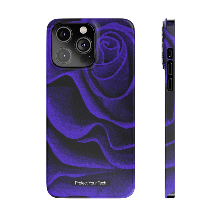 Purple Rose Case-Mate Slim iPhone Case
