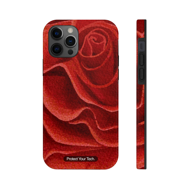 Red Rose Tattoo Art Case-Mate Tough iPhone Case