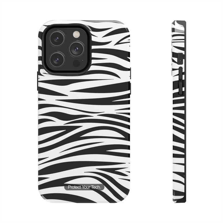 Zebra Animal Print Patter Case-Mate Tough iPhone Cases