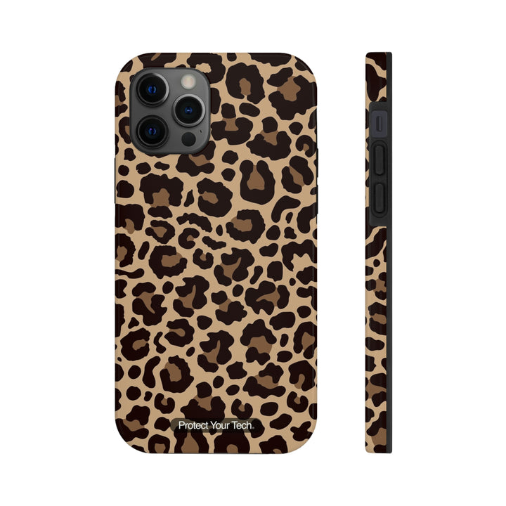 Leopard Animal Print Pattern Case-Mate Tough iPhone Cases