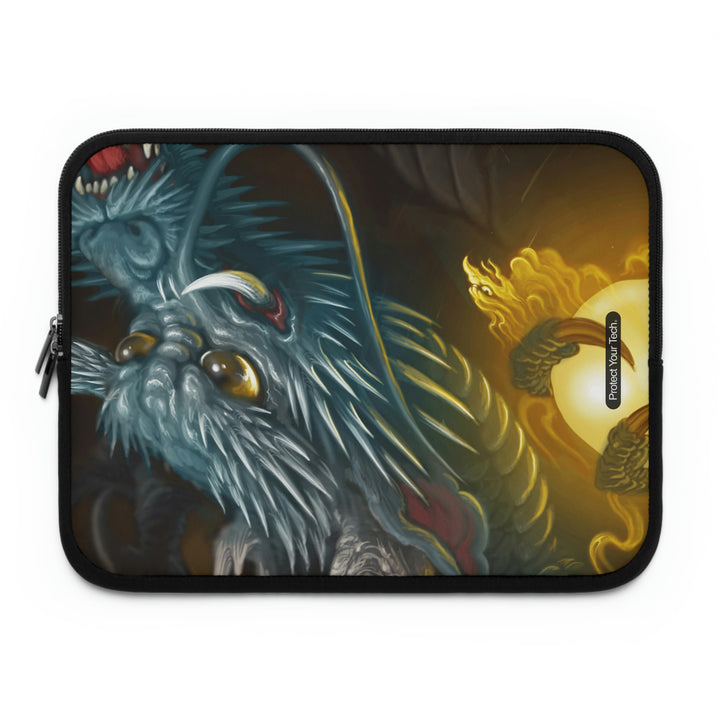 Blue Dragon Orb Laptop Sleeve