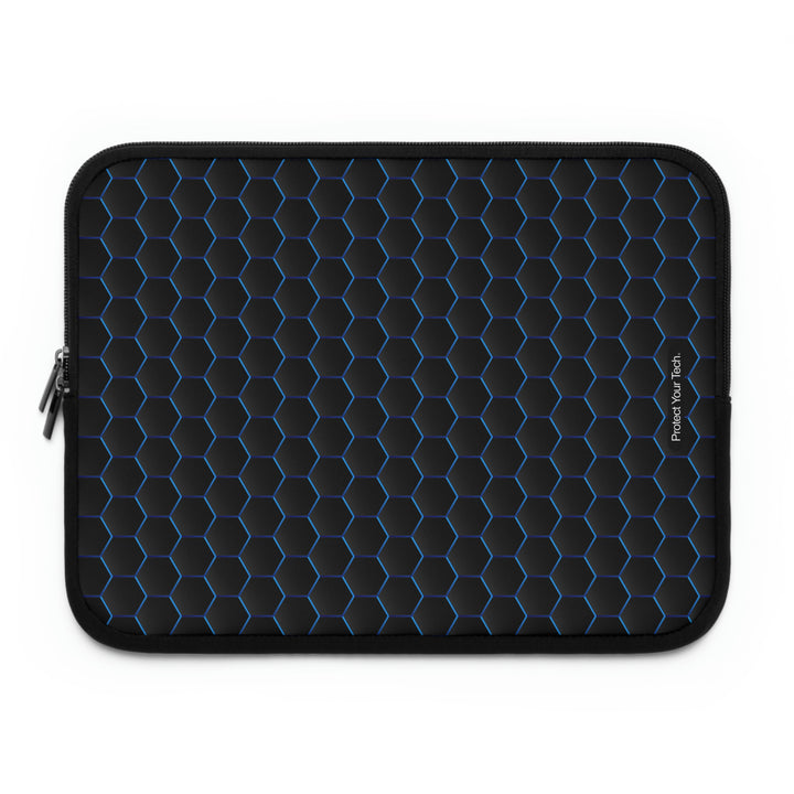 Blue Honeycomb Laptop Sleeve