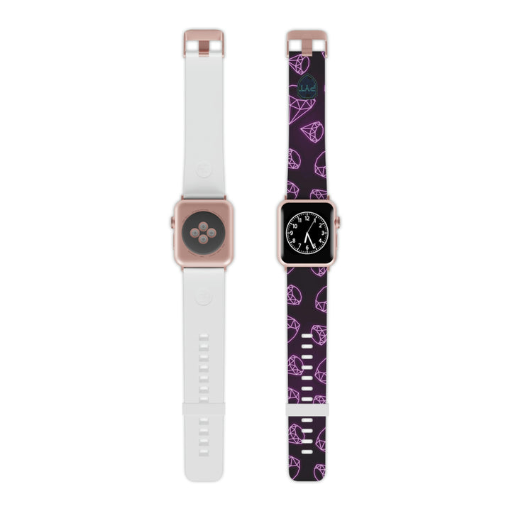 Pink Neon Diamonds Watch Band for Apple Watch