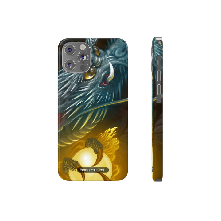 Blue Dragon Orb Case-Mate Barely There iPhone Case