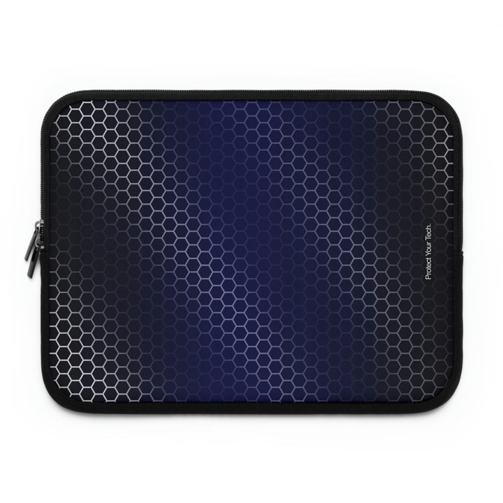 Tech Grid Pattern Laptop Sleeve