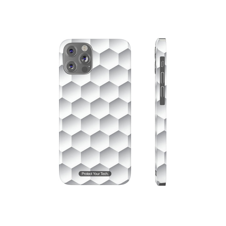 Ghost Honeycomb Pattern Case-Mate Barely There iPhone Case