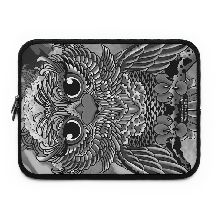Tattoo Night Owl Laptop Sleeve