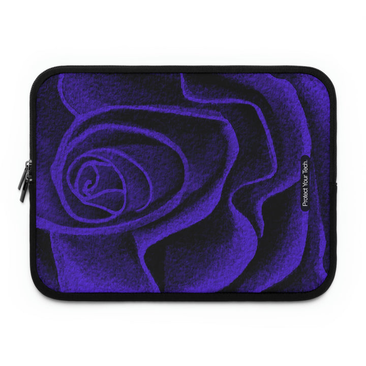 Purple Rose Laptop Sleeve