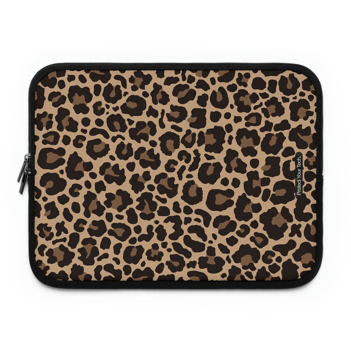 Leopard Animal Print Pattern Laptop Sleeve