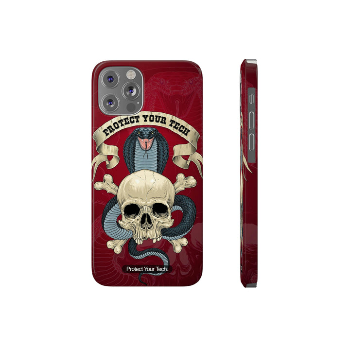 Skull Raider Tattoo Design Case-Mate Barely There iPhone Case