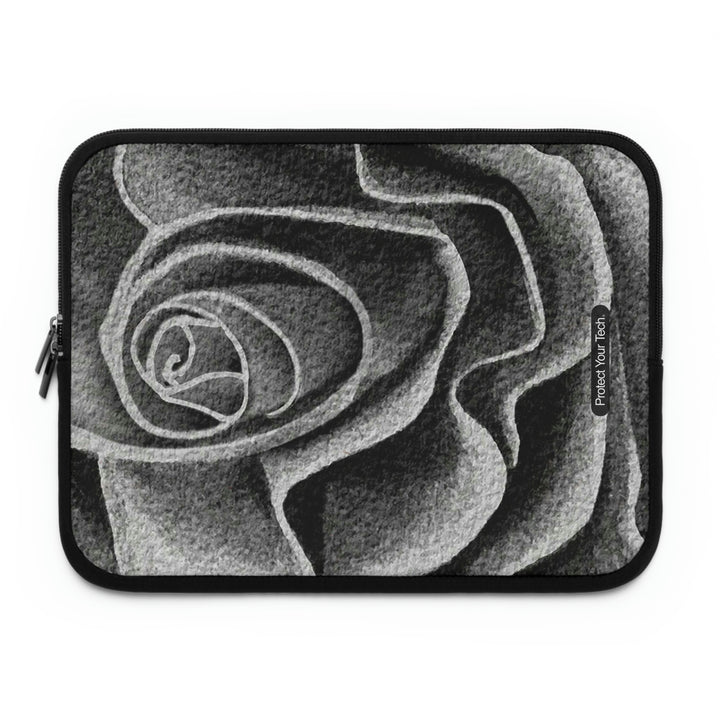 White Rose Laptop Sleeve