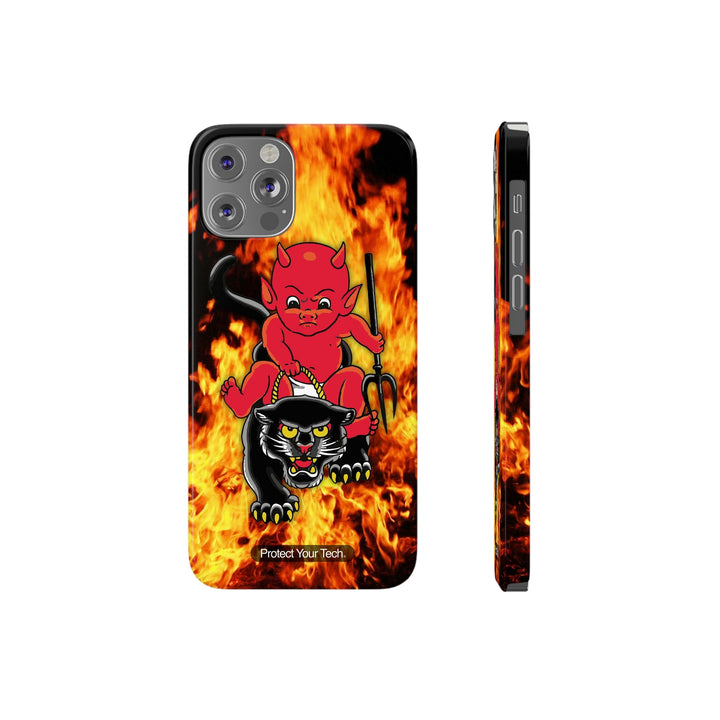 Red Rider Fire Tattoo Art Case-Mate Barely There iPhone Case