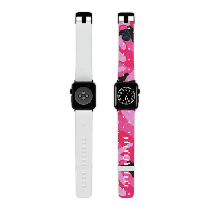 Pink CamoDot Watch Band for Apple Watch