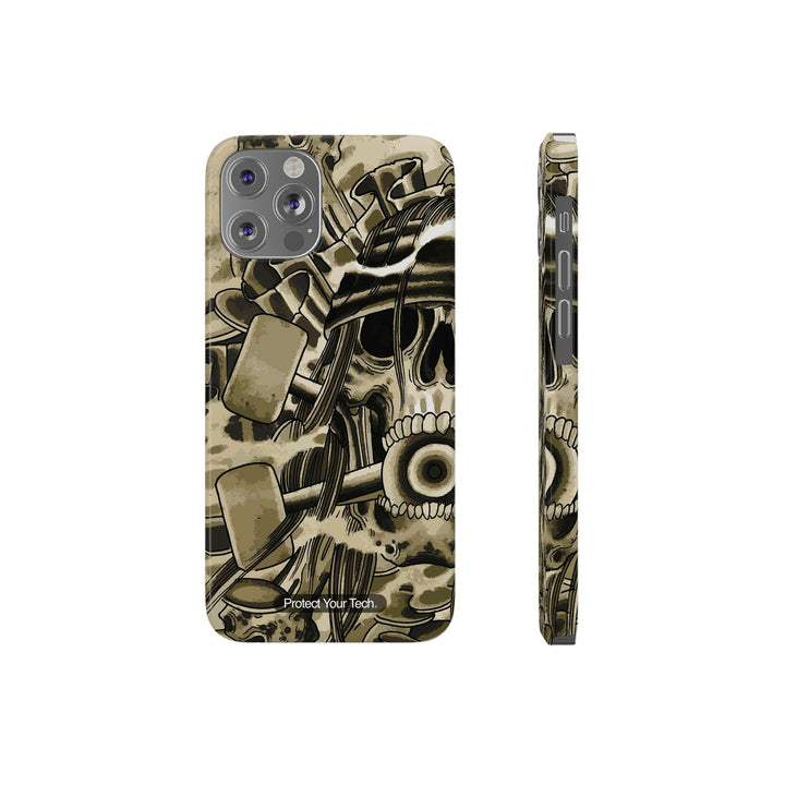 Skate or Die Tattoo Art Case-Mate Barely There iPhone Case