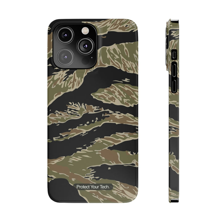 Tiger Camo Animal Print Case-Mate Slim iPhone Case