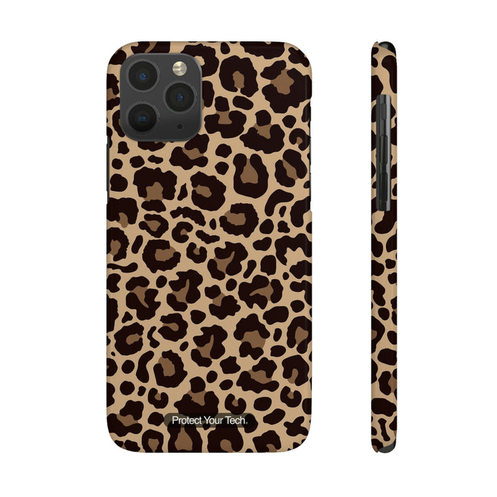 Leopard Animal Print Pattern Case-Mate Slim iPhone Case