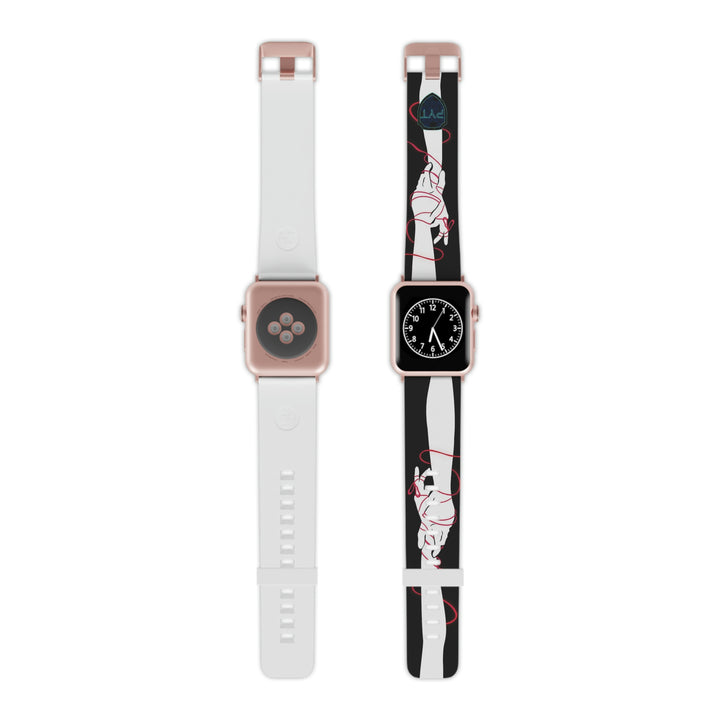 Dark Red String Watch Band for Apple Watch