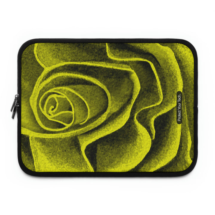 Yellow Rose Laptop Sleeve