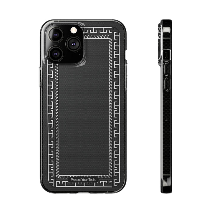 Clear Ceaser's Palace Soft Phone Cases