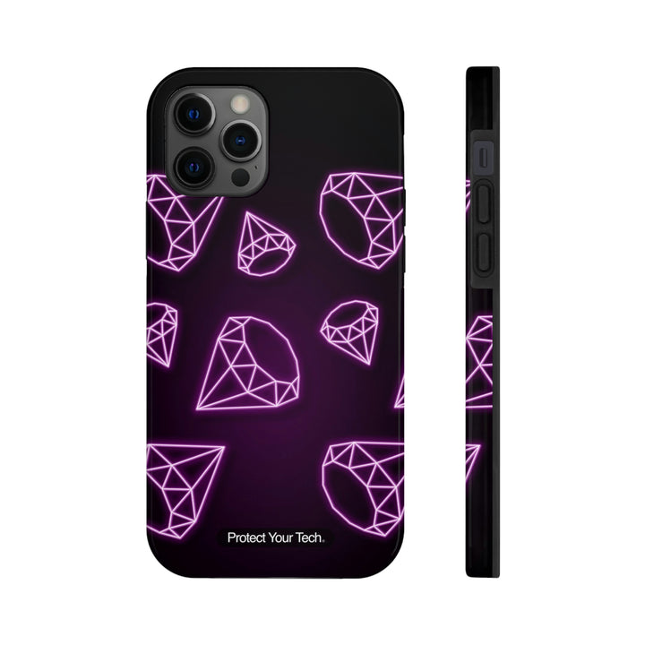 Pink Neon Case-Mate Diamond Tough iPhone Case