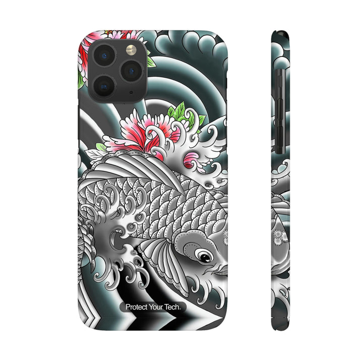 Koi Fish Tattoo Case-Mate Slim iPhone Case