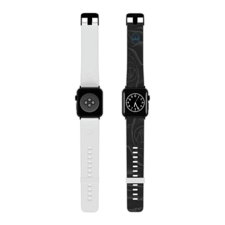 Black Rose Watch Band for Apple Watch