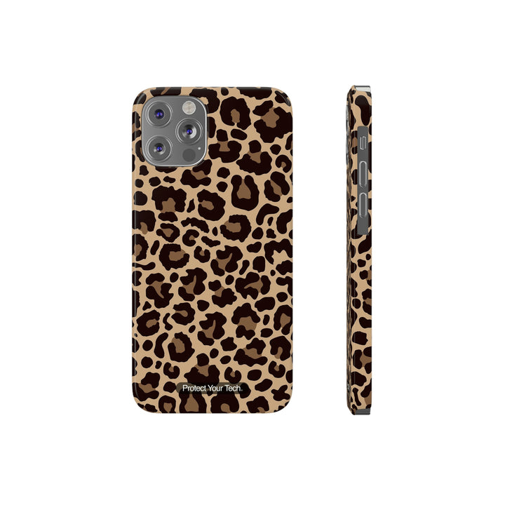 Leopard Animal Print Pattern Case-Mate Barely There iPhone Case