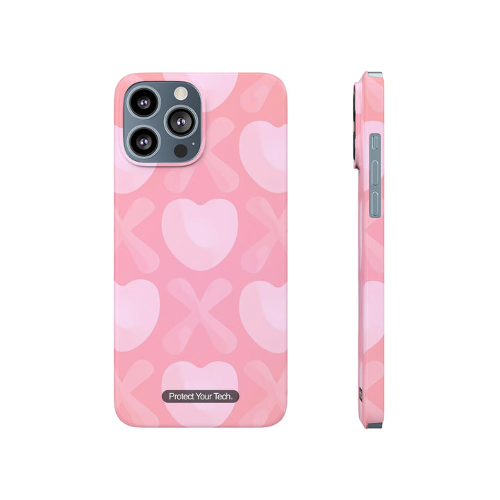 Bubble Cross-n Heart Case-Mate Barely There iPhone Case