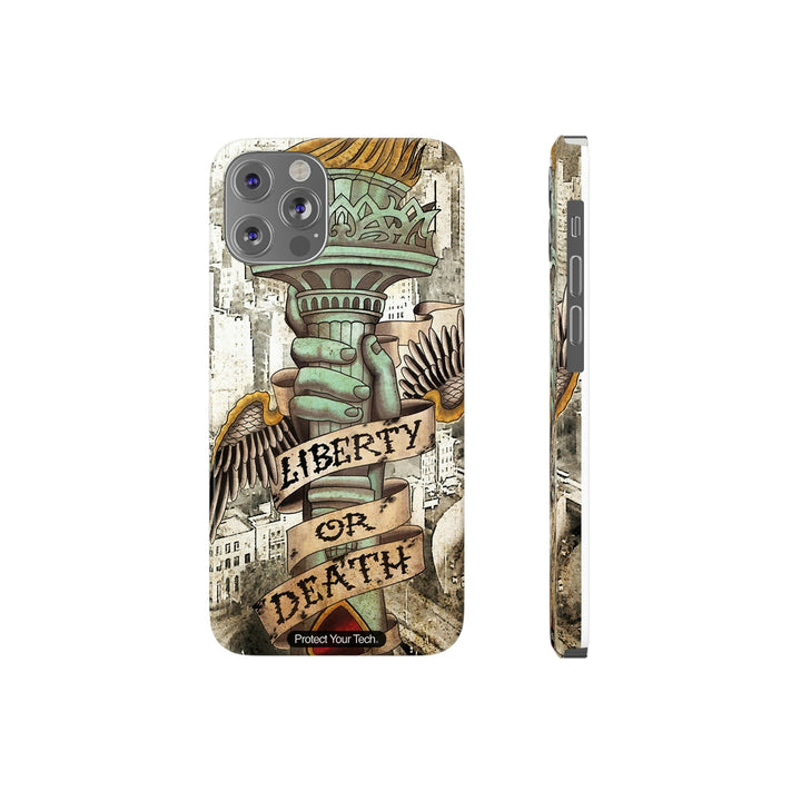 Liberty or Death Case-Mate Barely There iPhone Case