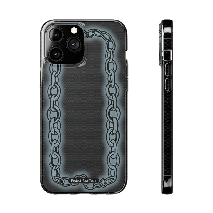 Clear Chain Soft Phone Cases