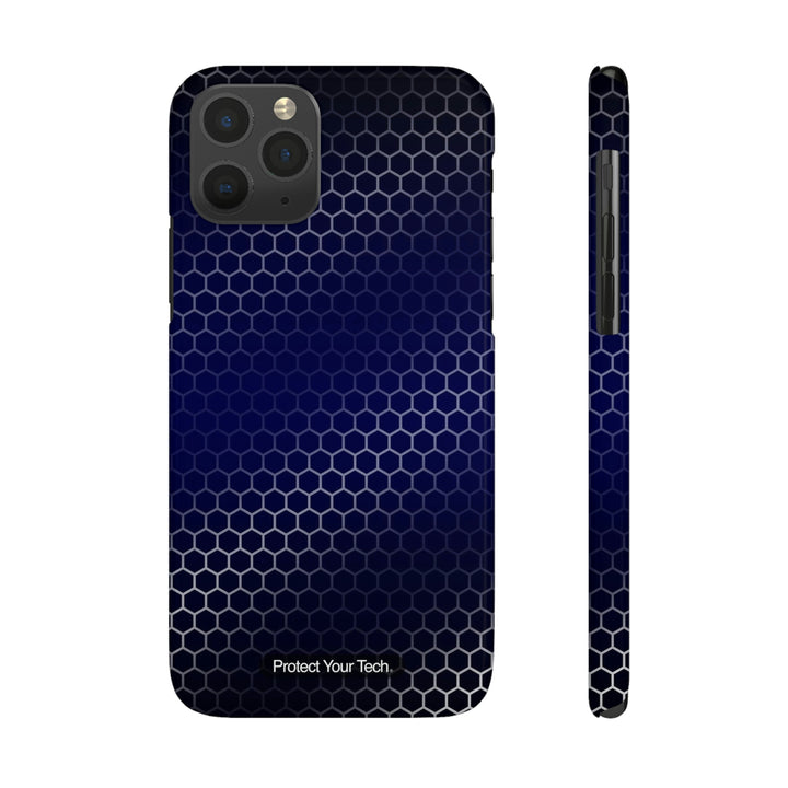 Tech Grid Pattern Case-Mate Slim iPhone Case