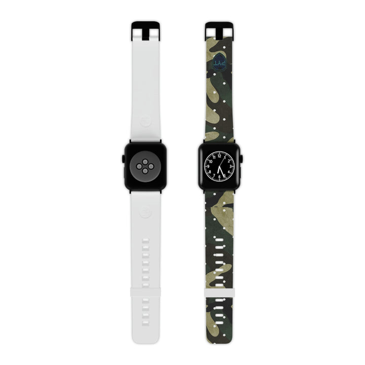 Green CamoDot Watch Band for Apple Watch