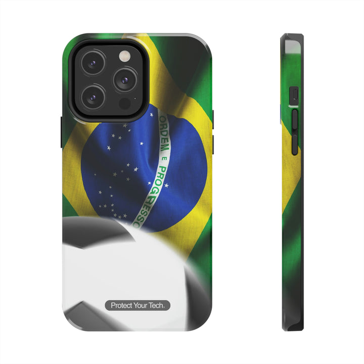 Brazil Flag World Cup Case-Mate Tough iPhone Case