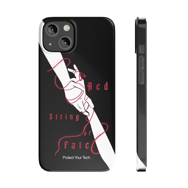 Dark Red String Case-Mate Slim iPhone Case