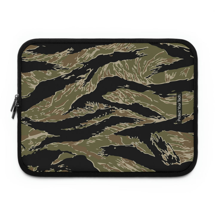 Tiger Camo Animal Print Pattern Laptop Sleeve